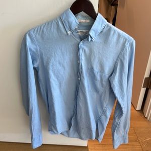 Gant blue button down